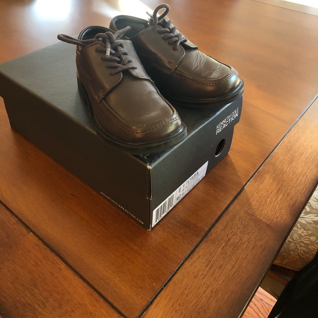 Kenneth Cole Reaction Chocolate Brown Dress Shoe